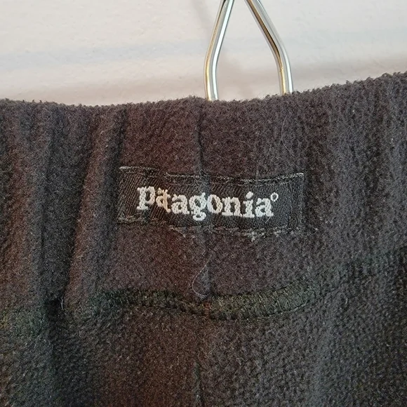 Patagonia HIgh Rise Fleece Wide Leg Pants Size L - Picture 2 of 7